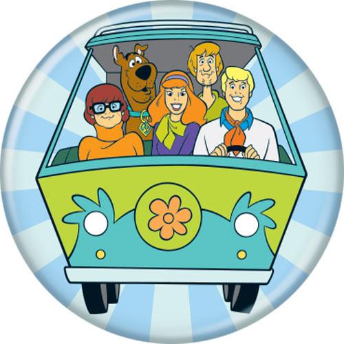 Scooby-Doo™ the Gang Mystery Machine Button 1.25" Round