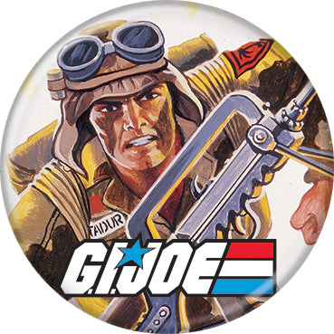 G.I. Joe Dusty 1.25 Inch Button