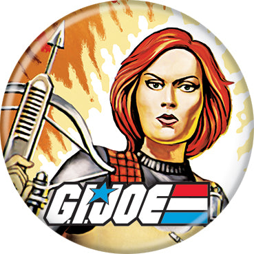 G.I. Joe Scarlett 1.25 Inch Button
