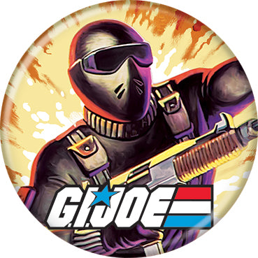 G.I. Joe Snake Eyes 1.25 Inch Button