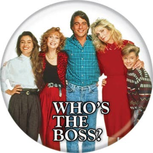 Who's The Boss?™ Cast Button 1.25" Round