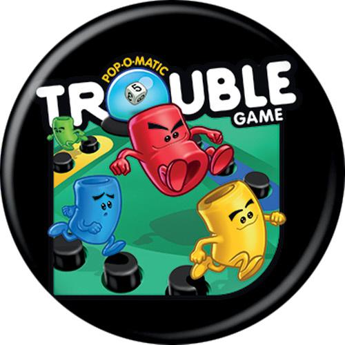 Trouble™ Button 1.25" Round