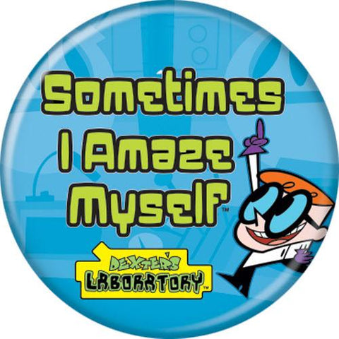 Dexter's Laboratory™ Amaze Myself Button 1.25