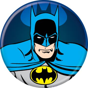DC Comics Batman Head 1.25 Inch Button