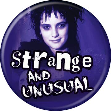 Beetlejuice™ Lydia Strange Button.1.25"