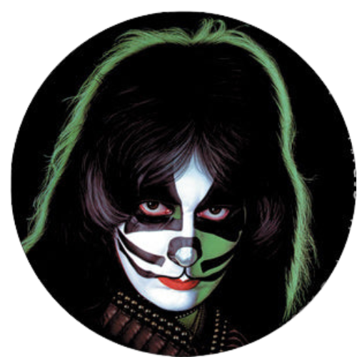 KISS Catman Chris 1.25 Inch Button