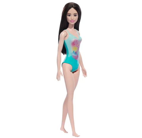 Barbie Doll -Teal Swimsuit