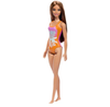 Beach Barbie Doll - Tropical Pink and Orange Swimsuit