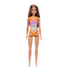 Beach Barbie Doll - Tropical Pink and Orange Swimsuit