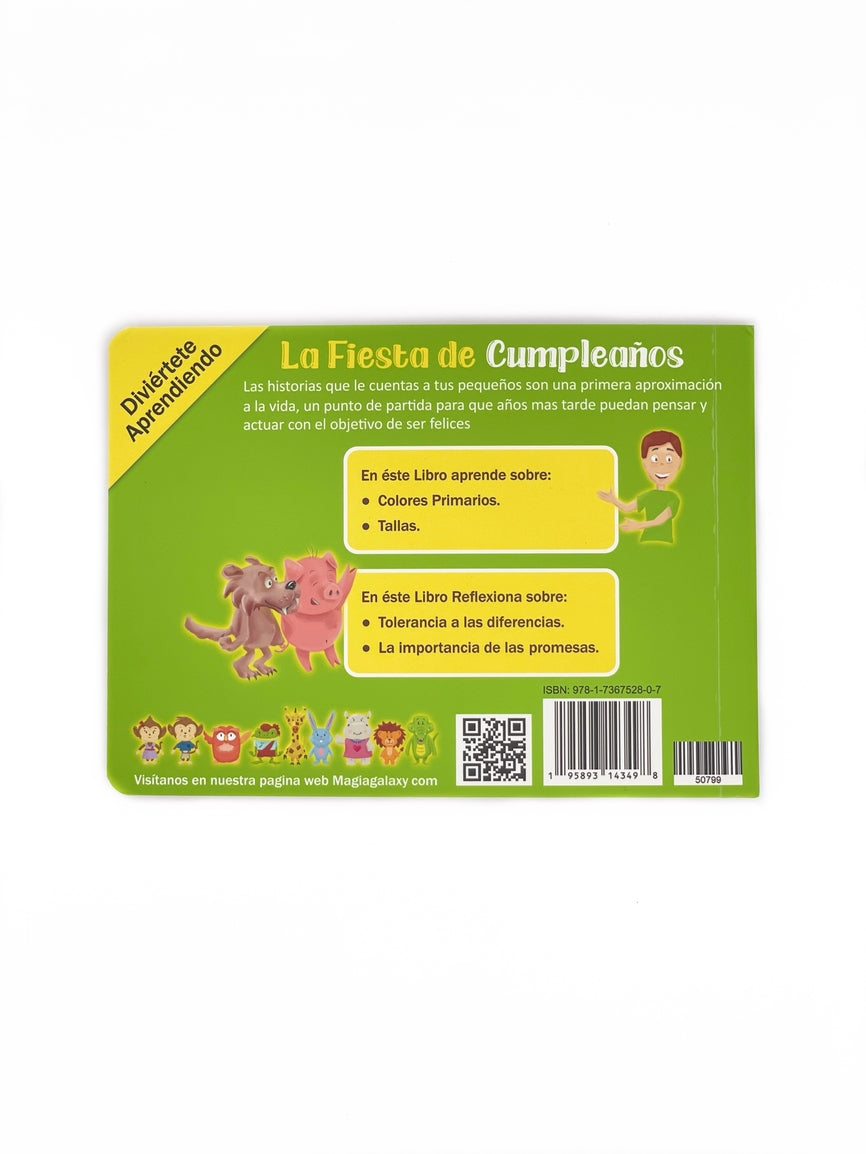 La Fiesta de Cumpleaños - Children's book in Spanish