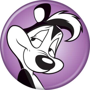 Looney Tunes™ Pepé Le Pew Button 1.25