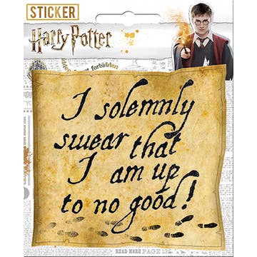 Harry Potter™ Solemnly Swear Sticker