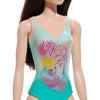 Barbie Doll -Teal Swimsuit