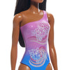 Beach Barbie Doll - Purple Swimsuit